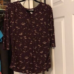 Large 3/4 sleeve H&M Maternity top